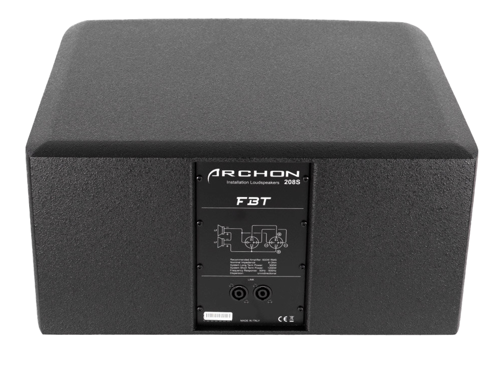 FBT AC ARCHON 208S Subwoofer pasywny basrefleks- 2x8" - 600W RMS - czarny/biały