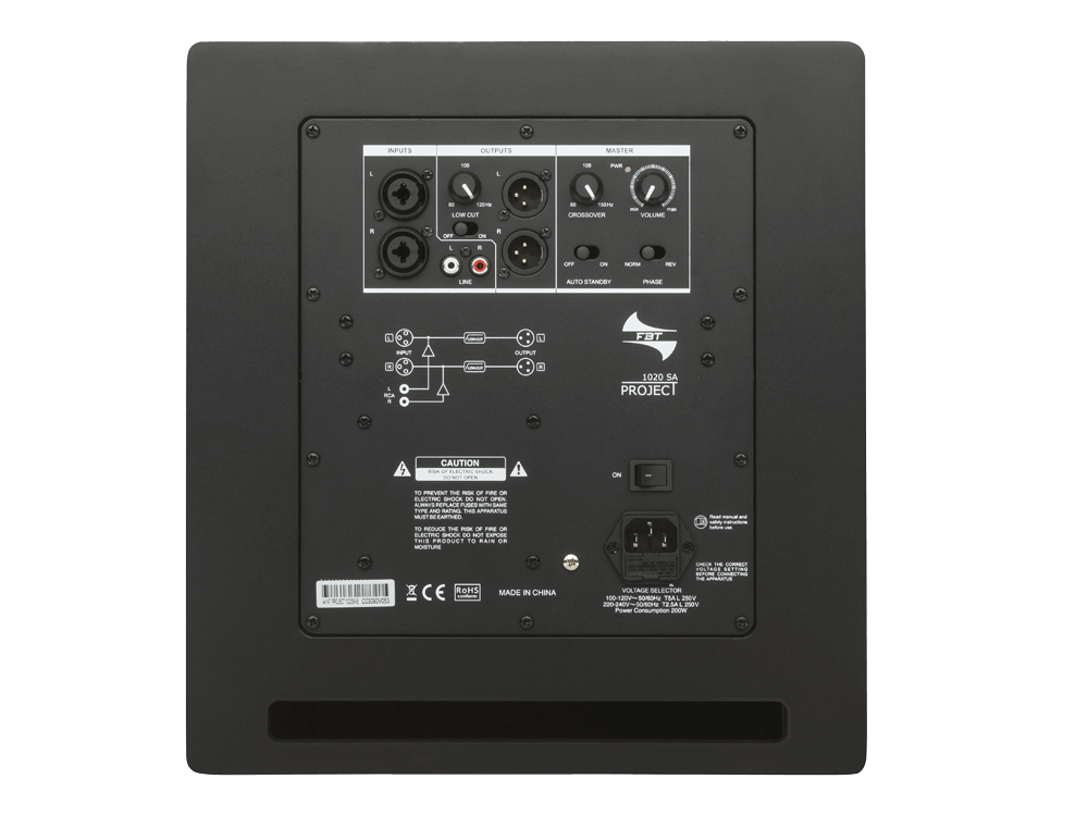 FBT AC PROJECT SUB 1020SA Subwoofer aktywny - 10" - 150W RMS
