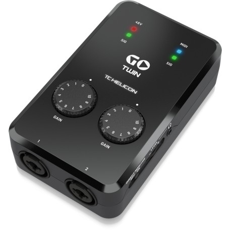 TC Helicon GO Twin – interfejs audio/MIDI do urządzeń mobilnych