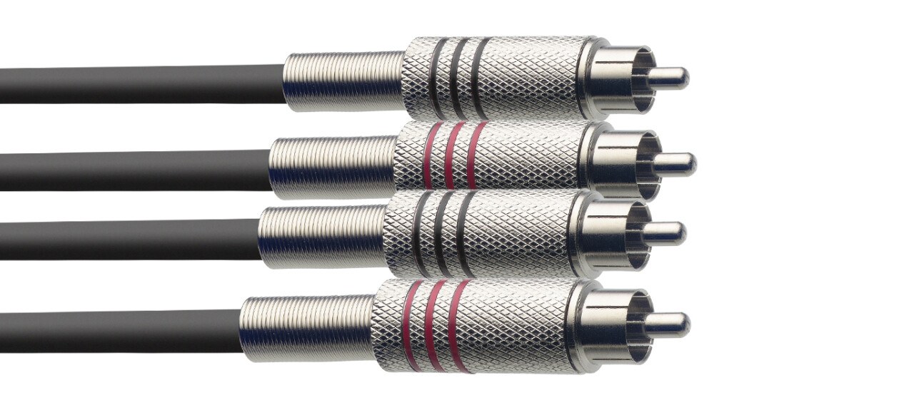 Stagg STC3C - podwójny kabel połączeniowy 3m