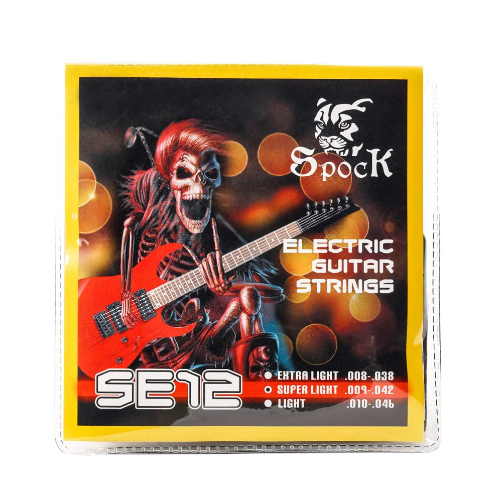 Zdjęcie poglądowe — SPOCK SE12 - Struny do gitary elektrycznej 09-42