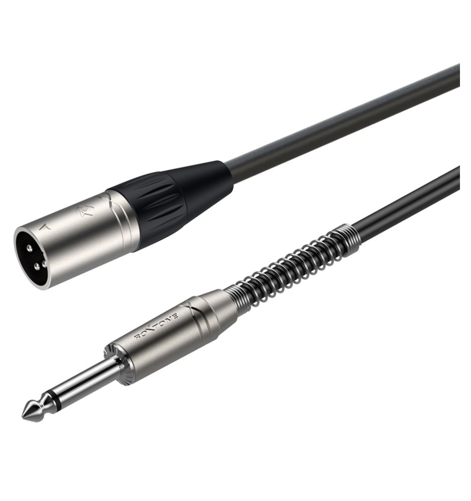 Zdjęcie poglądowe — Roxtone DMXJ250L5 — kabel XLR / jack 6,3 mm TRS, 5 m