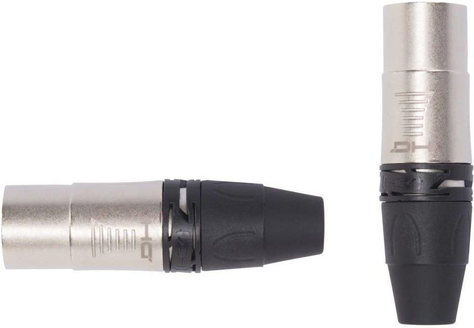 Zdjęcie poglądowe — Die Hard XLR 3-pin męski, odlewana,złocone kontakt