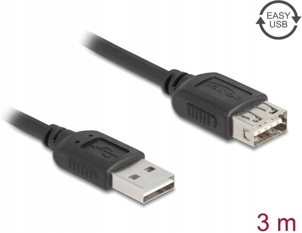 Zdjęcie poglądowe — Die-Hard DH860LU3 Kabel USB wtyk A - gniazdo A 3m