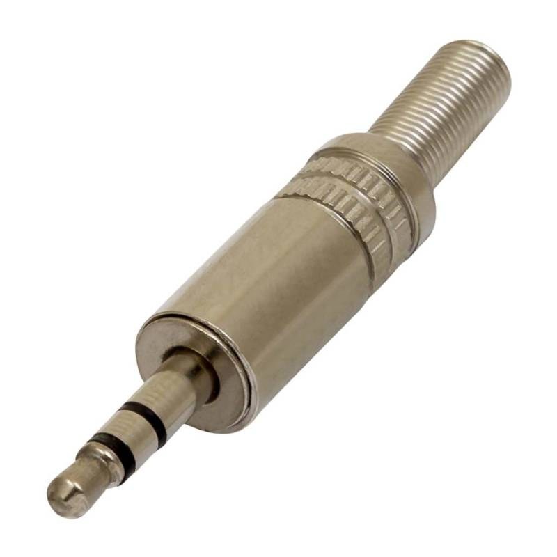 Proel S130 — wtyk mini-jack 3,5 mm stereo, niklowany