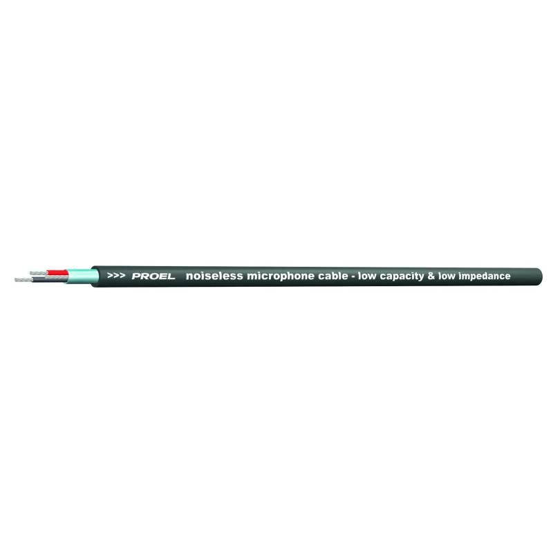 Proel HPC80 Kabel mikrofonowy instal. OFC 2x0,22mm — cena za 1 m