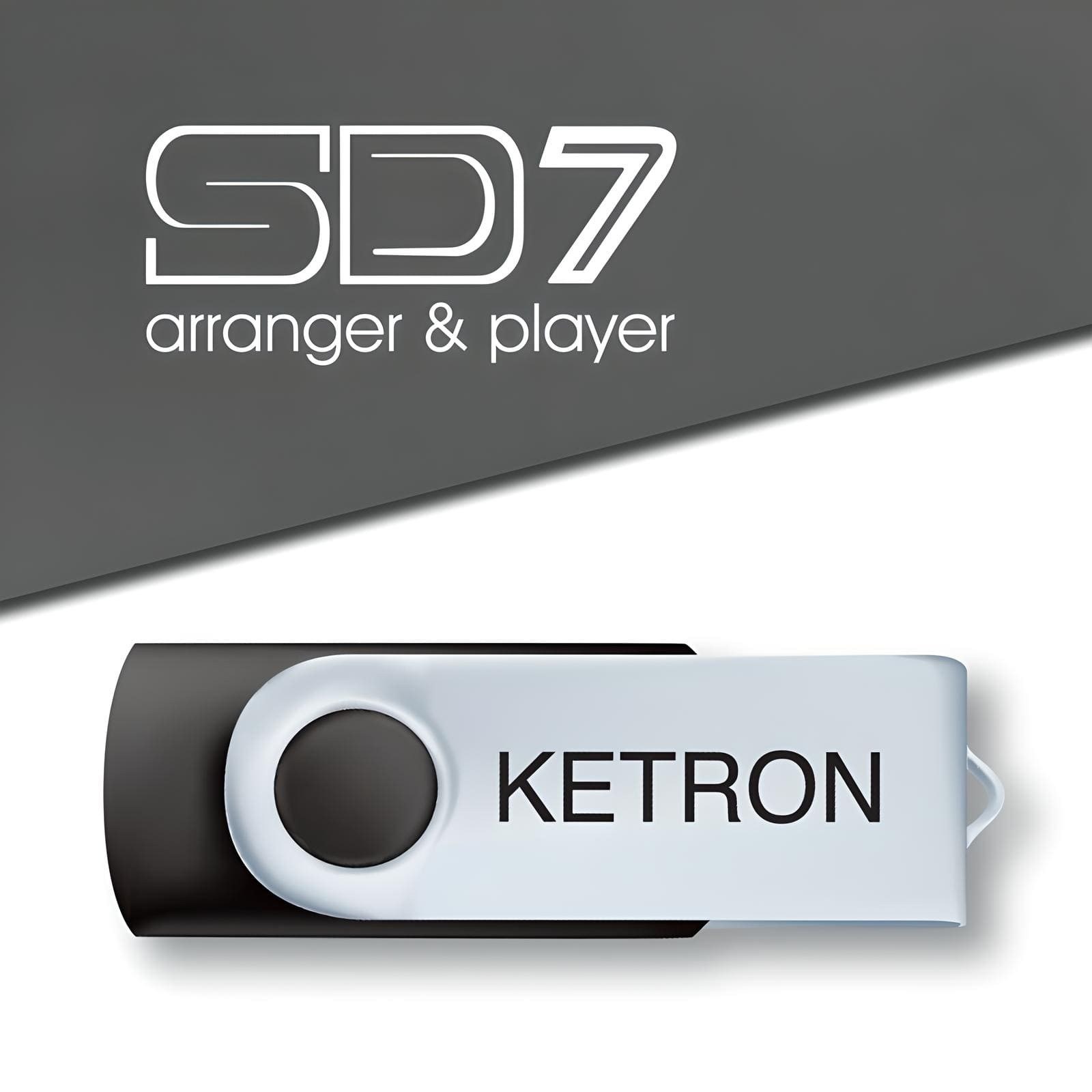 Zdjęcie poglądowe — Ketron Pendrive POP Style Upgrade - Dodatkow style