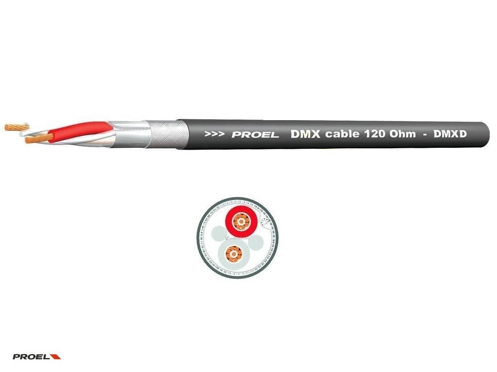 Proel DMXD Kabel DMX 1 para 2x0,25mm2 — cena za 1 m
