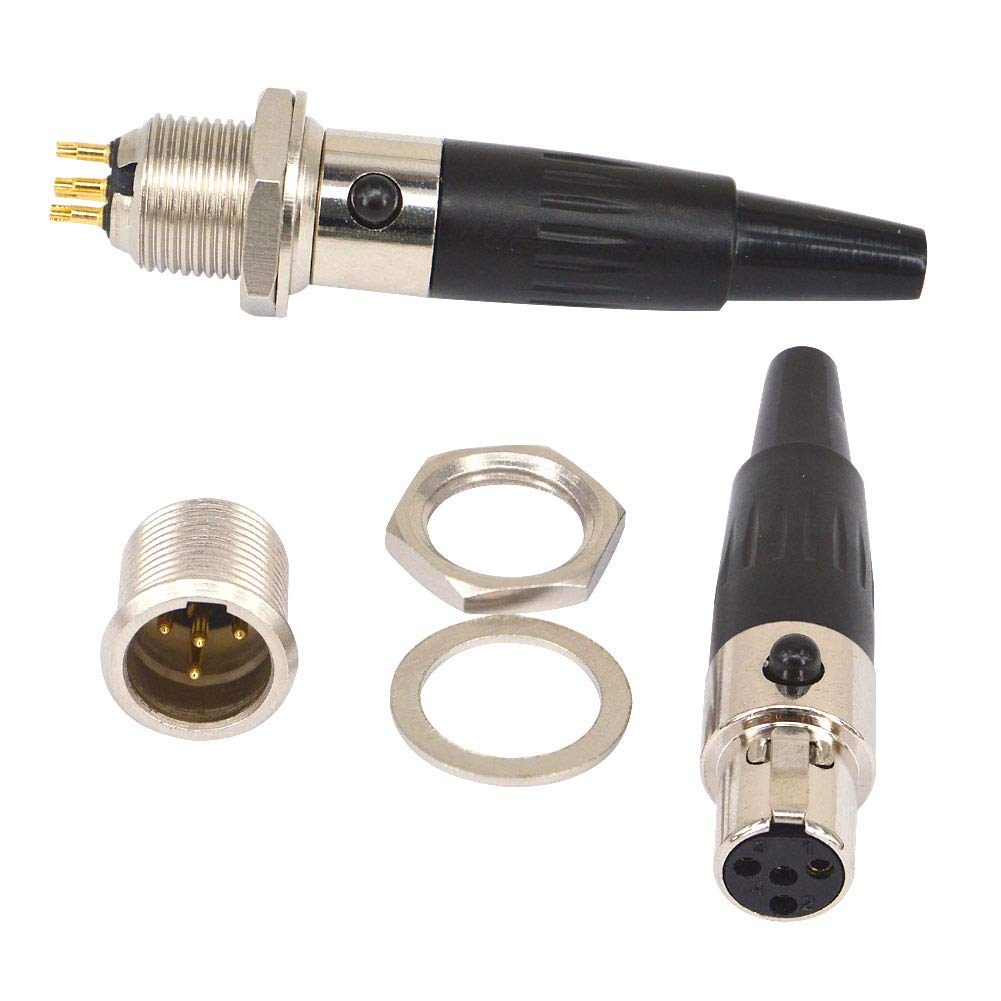 Zdjęcie poglądowe — Gniazdo mini XLR, 4-pinowe XLR-407/J
