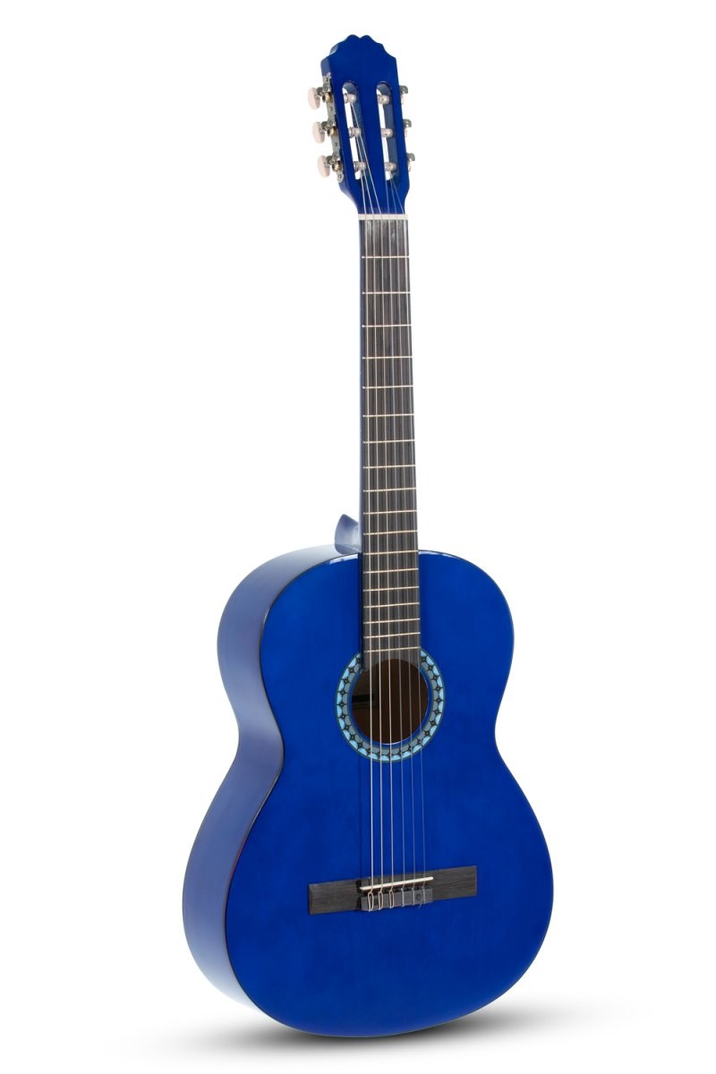Zdjęcie poglądowe — Gewa Basic - Gitara klasyczna niebieska 4/4