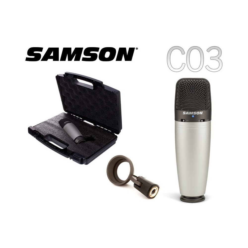 SAMSON C03 - mikrofon pojemnościowy