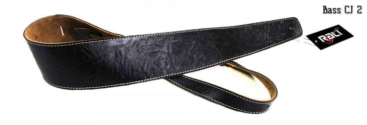 Zdjęcie poglądowe — Akmuz PES-3000BK — pas gitarowy z poduszką, czarny