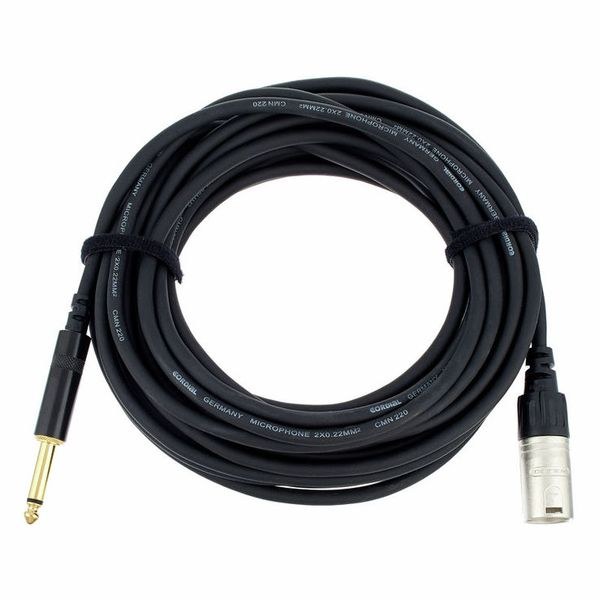 Cordial CCM10 MP - Kabel XLRm-Jack 6,3mm 10m