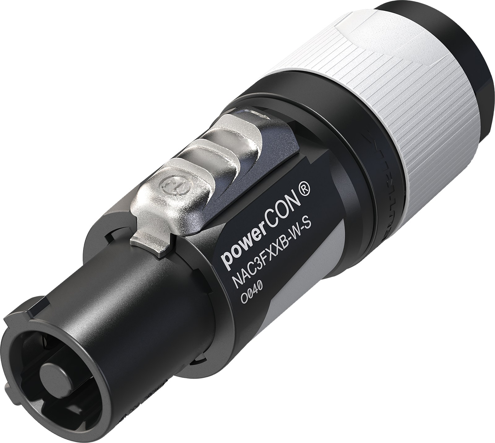 Neutrik NAC3FXXB-W-S - Złącze zasilania POWERCON